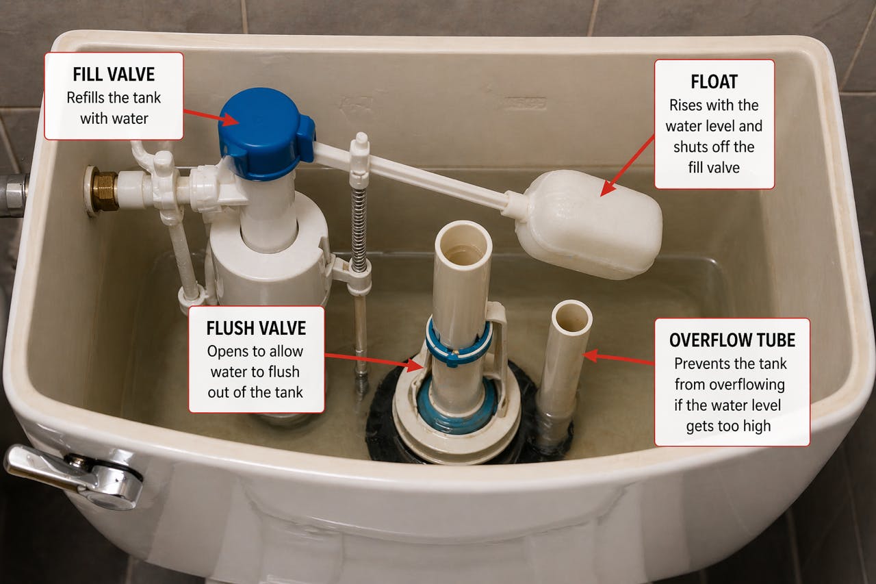 Toilet keeps running
