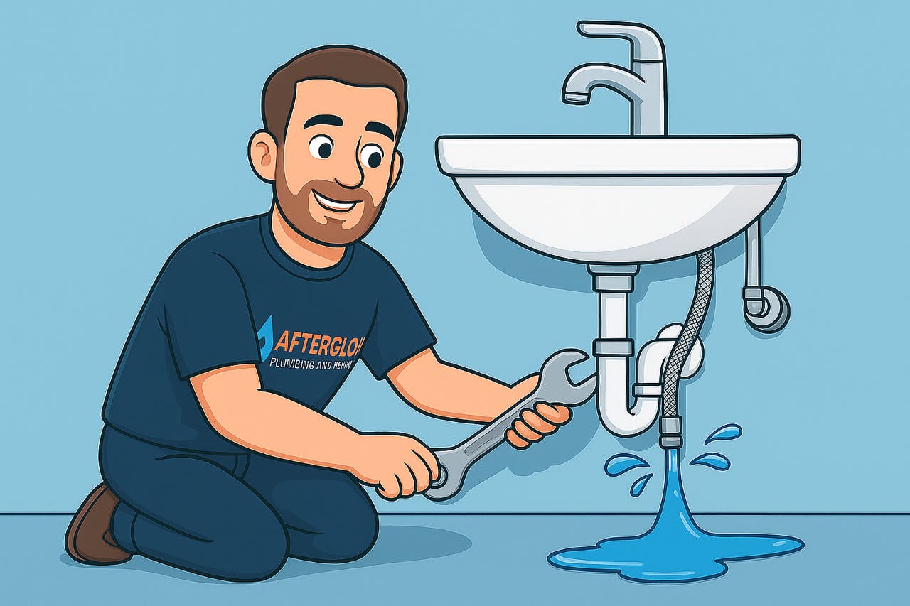 leaking flexible tap connector repaired by emergency plumber in Birmingham
