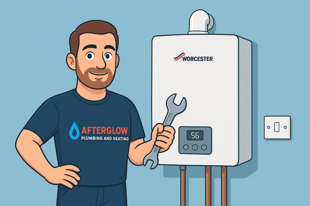 Worcester boiler central heatings not working but hot water is