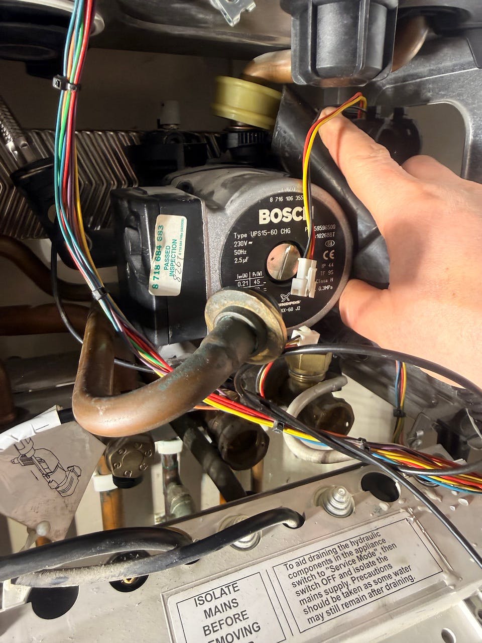 Leaking Worcester boiler in Birmingham shard end